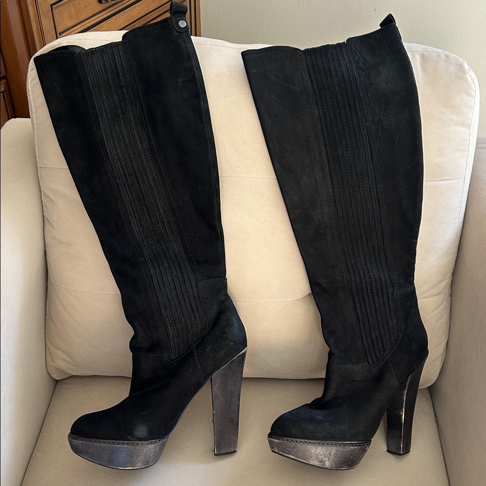Joe's Jeans Black 6” Heeled Boots